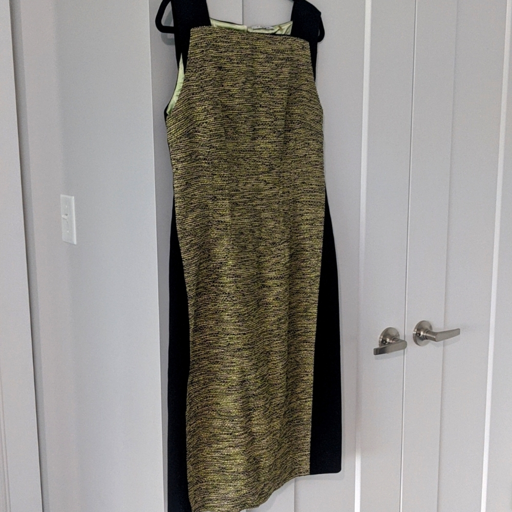 T Tahari knee length sheath dress